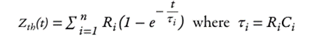 Figure 3 Foster RC thermal models Figure 3 Foster RC thermal models